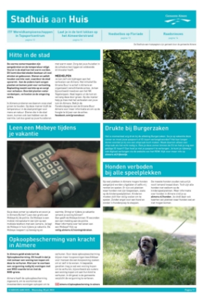 Editie voorpagina
