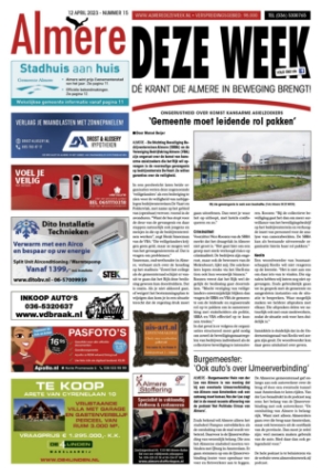 Editie voorpagina