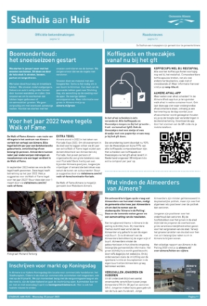 Editie voorpagina