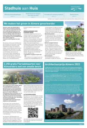 Editie voorpagina