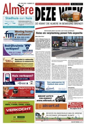 Editie voorpagina