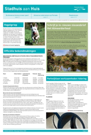 Editie voorpagina