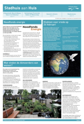Editie voorpagina