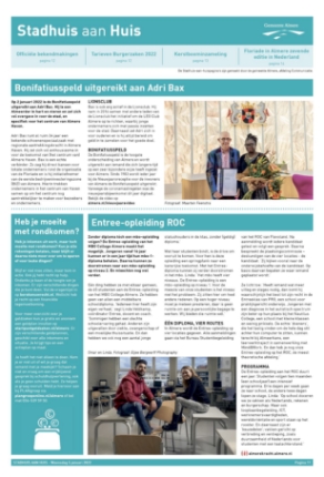 Editie voorpagina