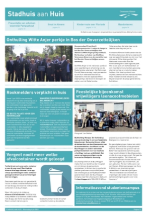Editie voorpagina