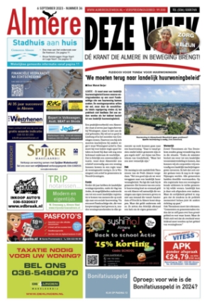 Editie voorpagina