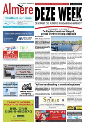Editie voorpagina