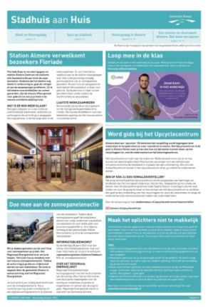 Editie voorpagina