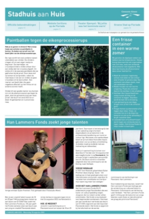Editie voorpagina