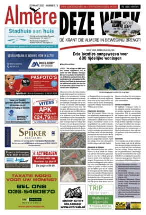 Editie voorpagina