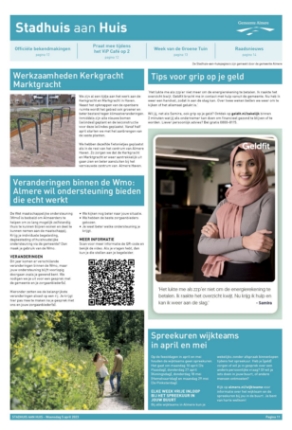 Editie voorpagina