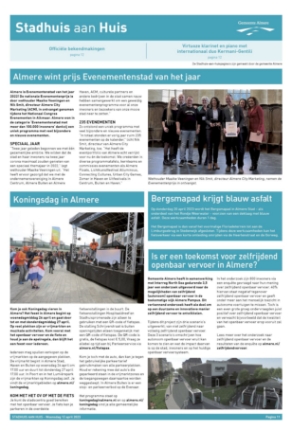 Editie voorpagina