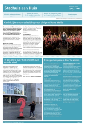 Editie voorpagina