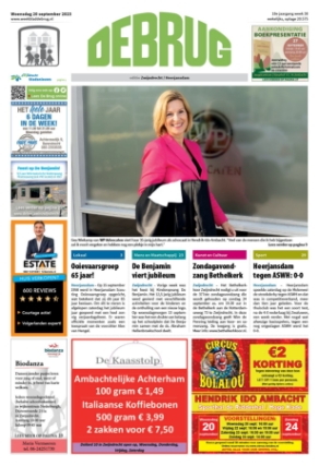Editie voorpagina