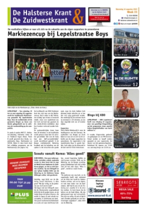 Editie voorpagina
