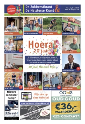 Editie voorpagina