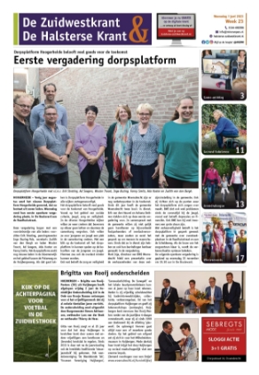 Editie voorpagina