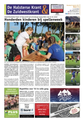 Editie voorpagina