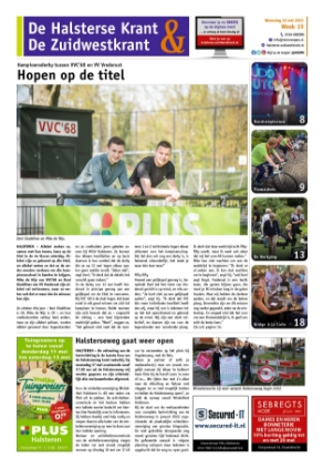 Editie voorpagina