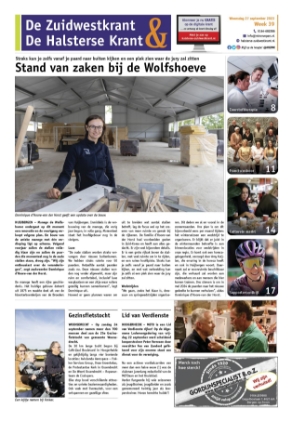 Editie voorpagina