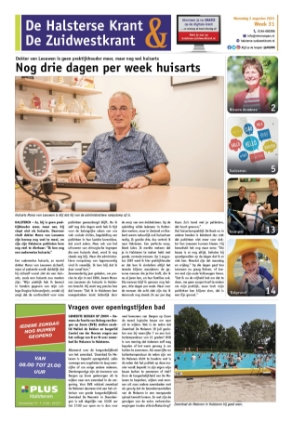 Editie voorpagina