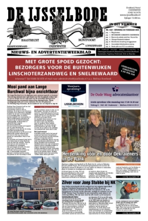 Editie voorpagina