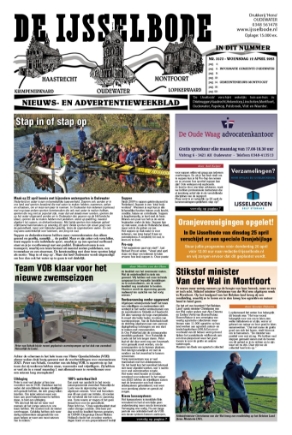 Editie voorpagina