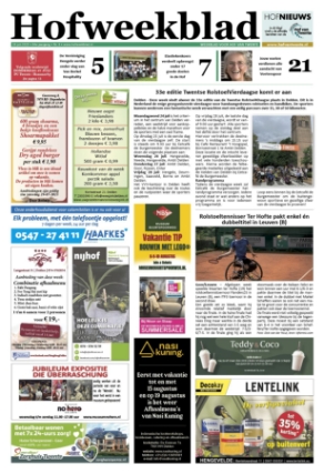Editie voorpagina