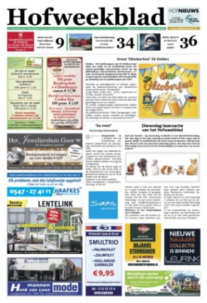 Editie voorpagina