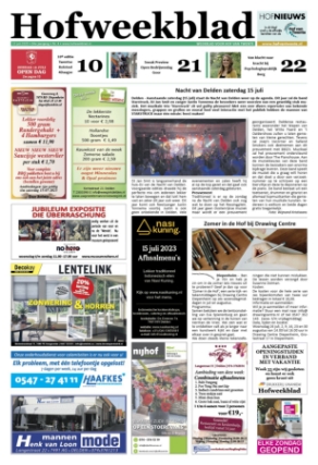 Editie voorpagina