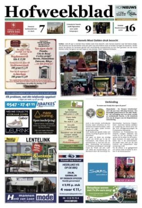 Editie voorpagina