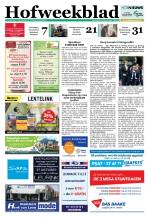 Editie voorpagina
