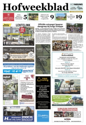 Editie voorpagina
