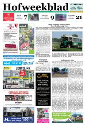 Editie voorpagina