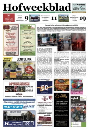 Editie voorpagina