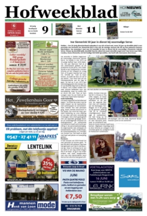 Editie voorpagina