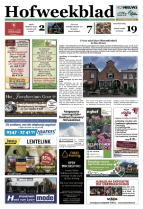 Editie voorpagina