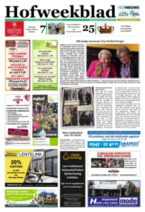 Editie voorpagina