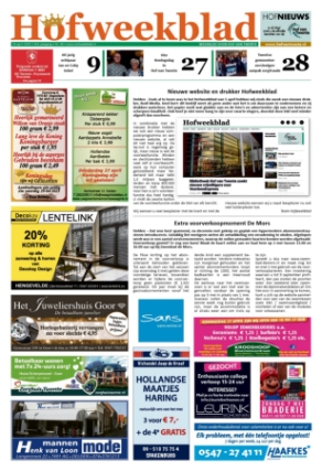 Editie voorpagina