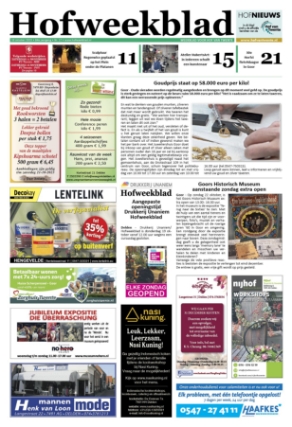 Editie voorpagina