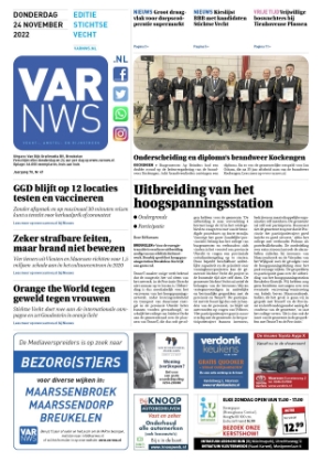 Editie voorpagina