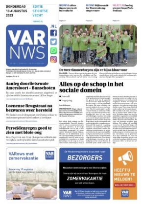 Editie voorpagina