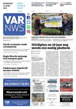 Editie voorpagina