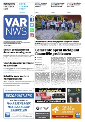 Editie voorpagina