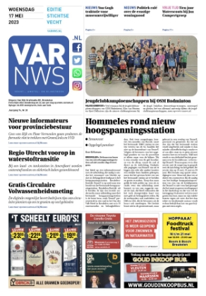 Editie voorpagina