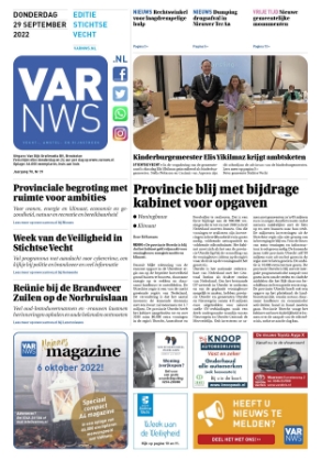 Editie voorpagina
