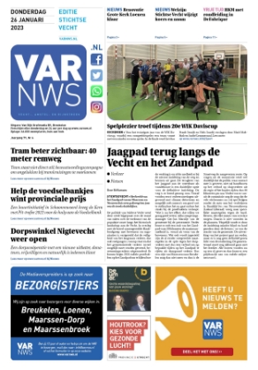 Editie voorpagina