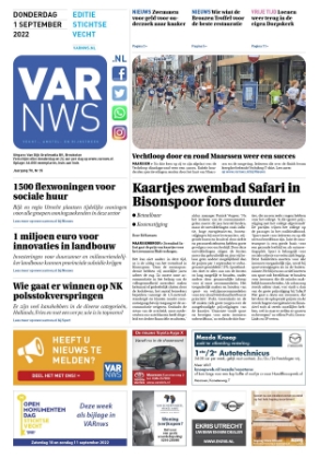 Editie voorpagina