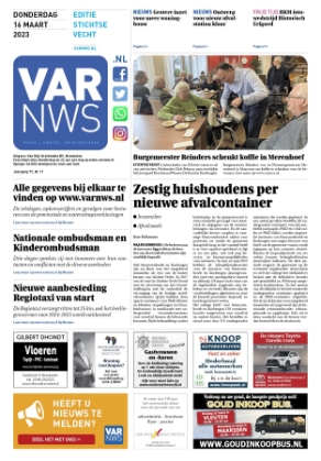 Editie voorpagina