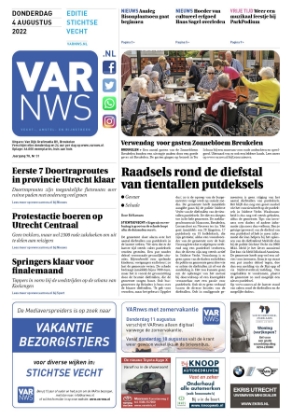Editie voorpagina